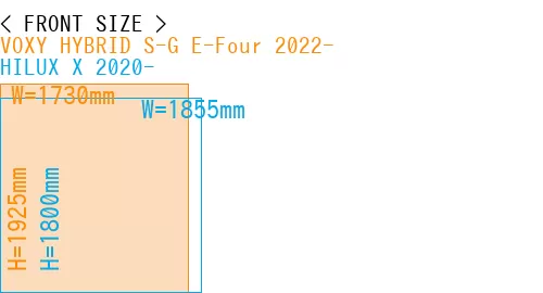 #VOXY HYBRID S-G E-Four 2022- + HILUX X 2020-